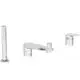 IS-Badearm-f-Wannenrand-La-Dolce-Vita-m-Auslauf-m-Handbrause-Set-Chrom-BD671AA gallery number 1